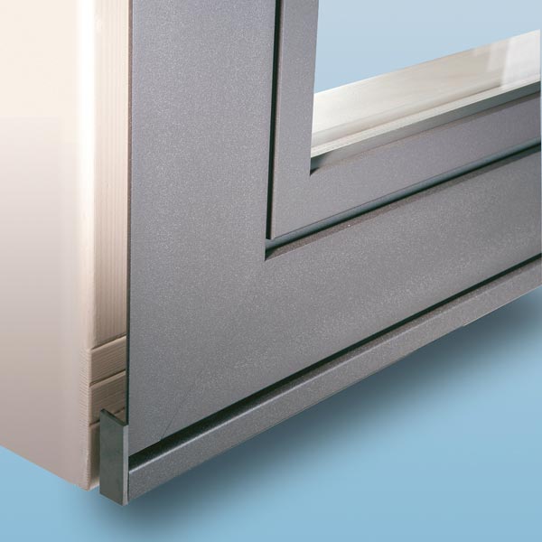 Plano Holz Alu Fenster mit flächenbündigen Design neuffer.de