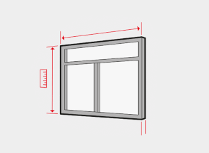 Measure window