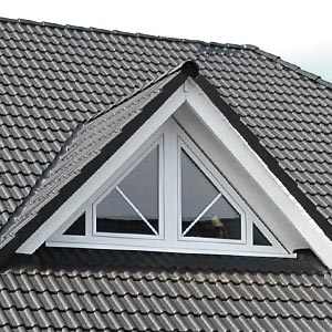 triangular windows