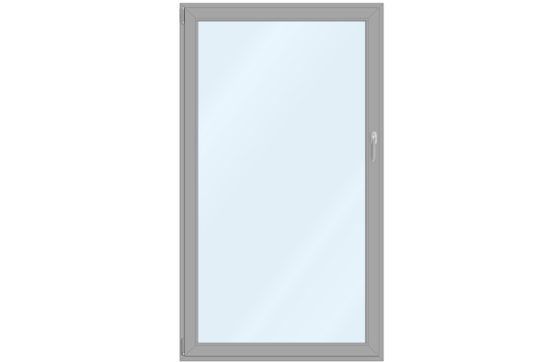 Balkontür Aluminium Weißaluminium