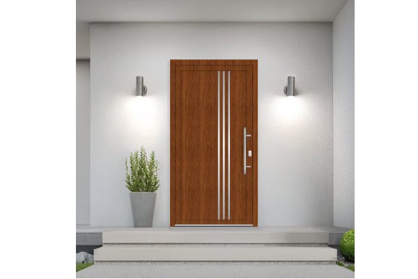 Haustür Kunststoff Golden Oak