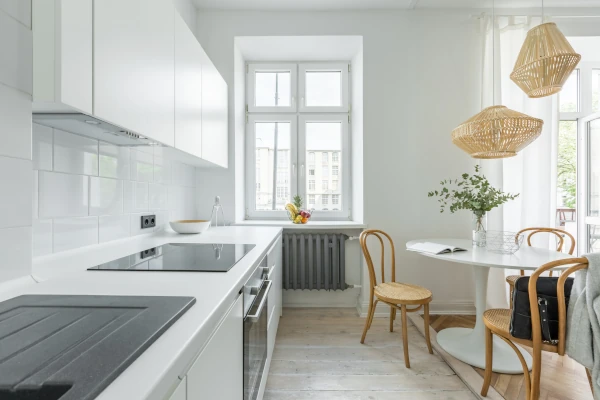 Kunststofffenster weiß Küche