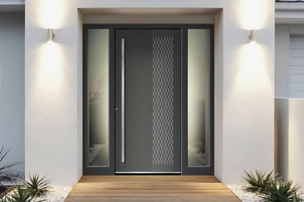 Haustür aus Aluminium