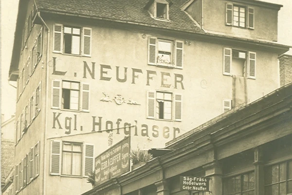 Gebäude der Fensterfabrik in der Rosenstraße Gebäude der Fensterfabrik in der Rosenstraße