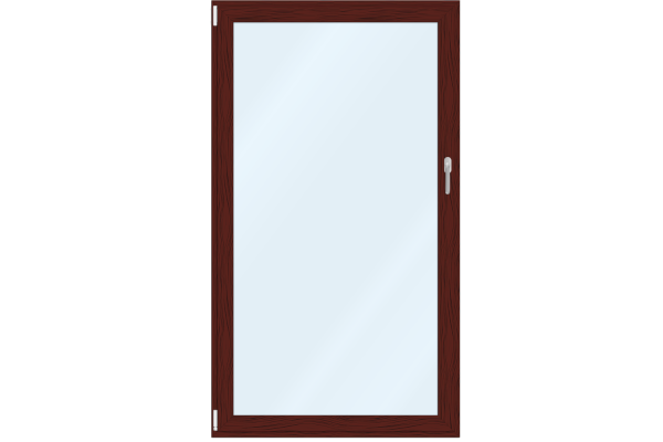 UPVC French door mahagony