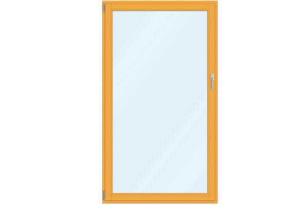 Wooden French door pine