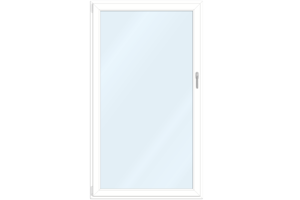 UPVC French door white