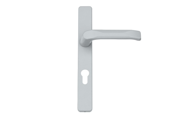 Internal release backplate silver