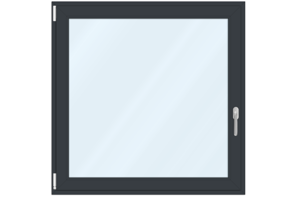 UPVC window anthracite