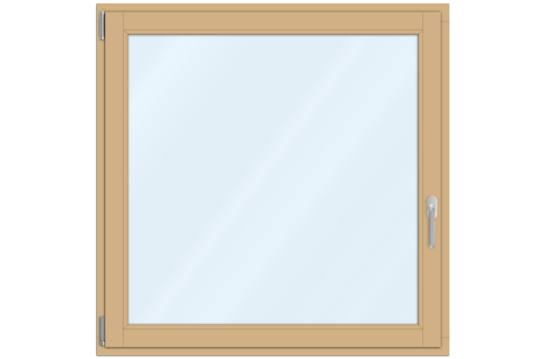 Wood window beige