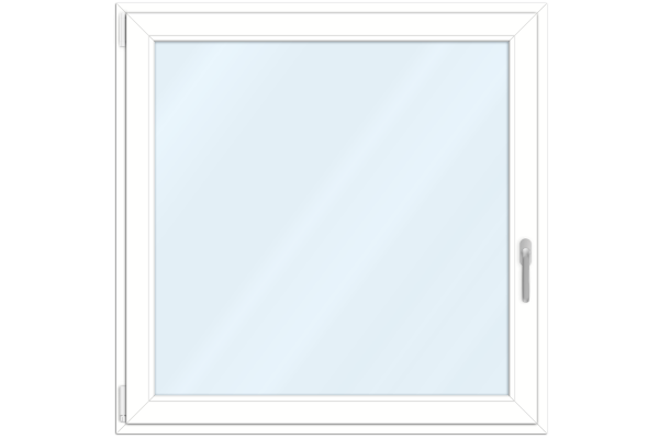UPVC window white