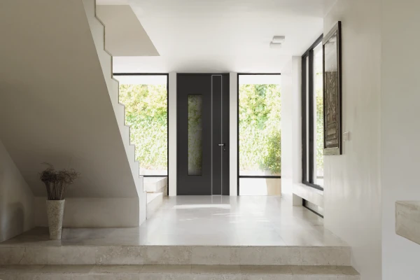 Aluminium front door