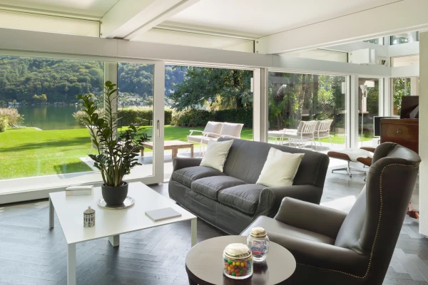 Sliding uPVC patio doors