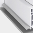 Aluminium rain rail