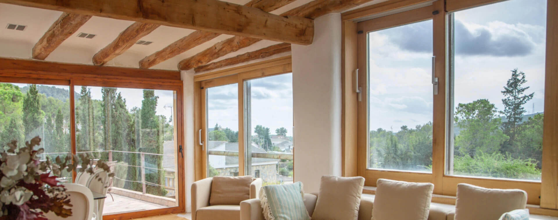 Aluminium-clad Timber Windows