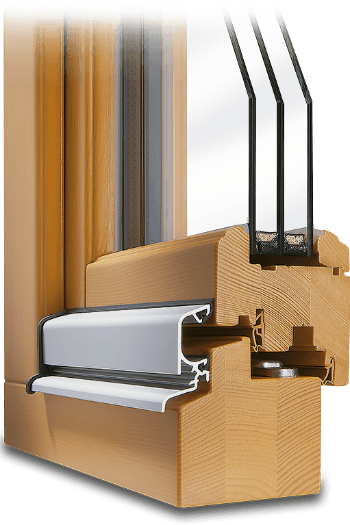 Holzfenster Rustikal