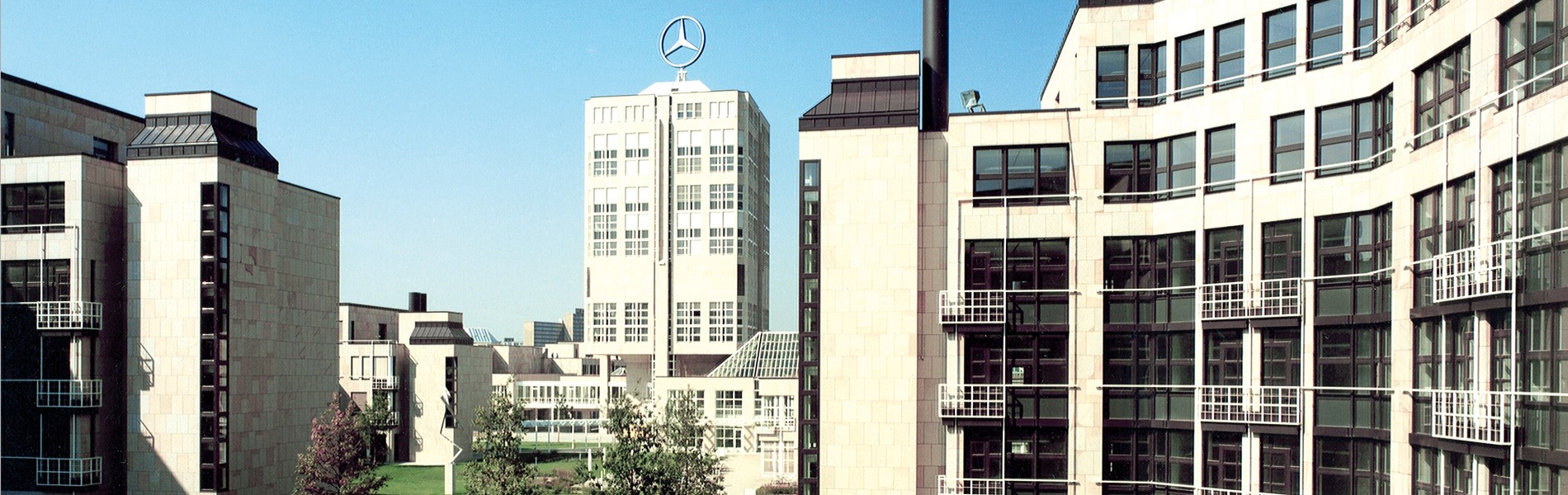 Bauvorhaben: Hauptverwaltung Daimler- Benz in Stuttgart - Möhringen