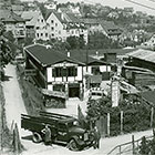 Nachkriegsprovisorium der Fensterfabrik