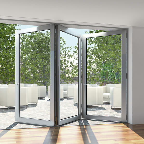 Aluminium bifold doors