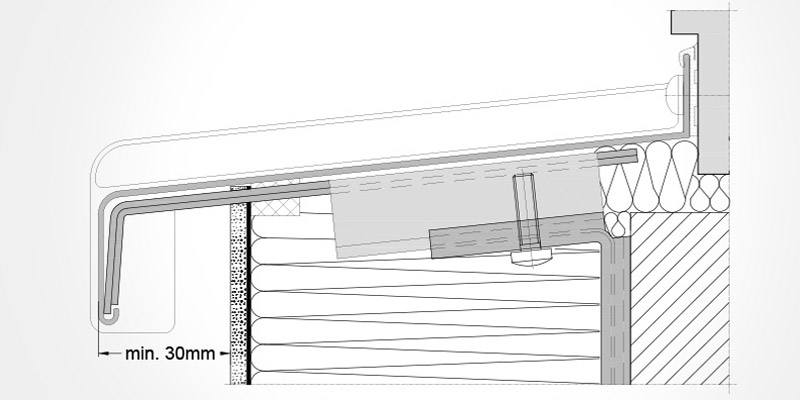 Fensterbank Ausladung » 10 cm bis 45 cm