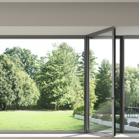 Aluminium french doors