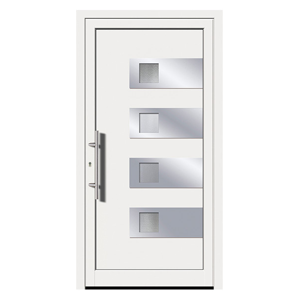 Upvc Front Doors At Great S Neuffer Halifax Door With Decorative Inserts
