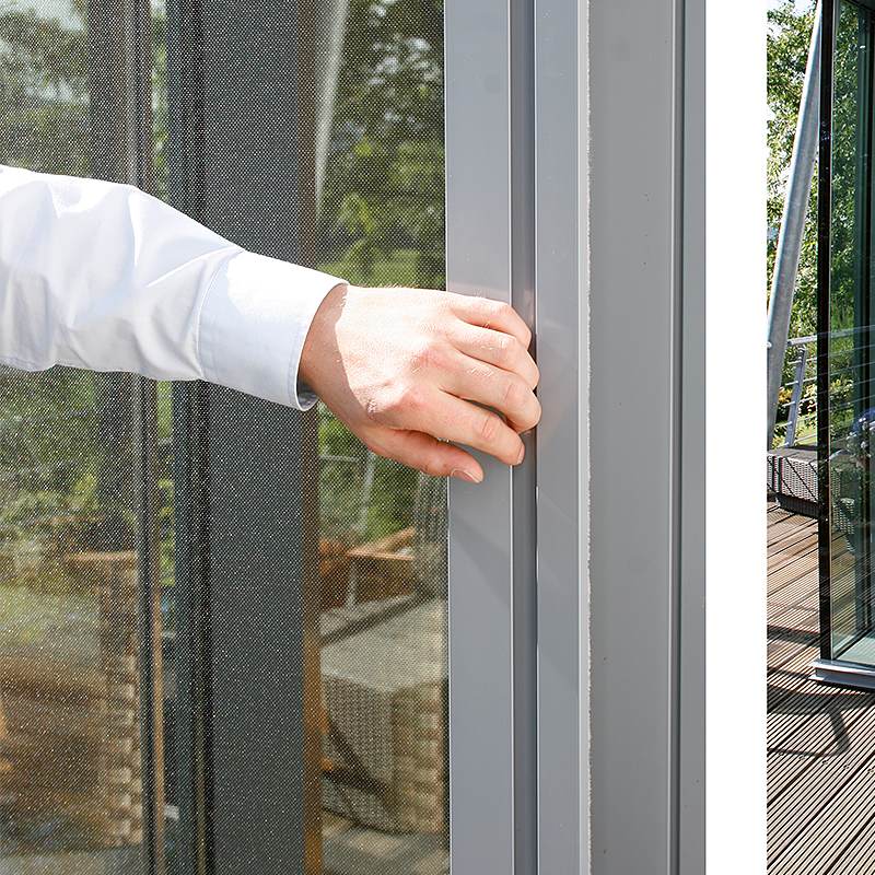 Sommer Insektenschutz Fliegengitter Tür Alurahmen Schutztür Mückenschutz Balkon