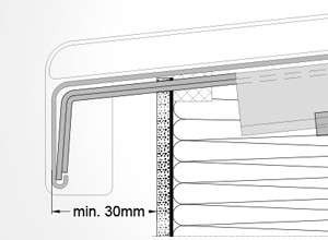 Fensterbank Ausladung » 10 cm bis 45 cm