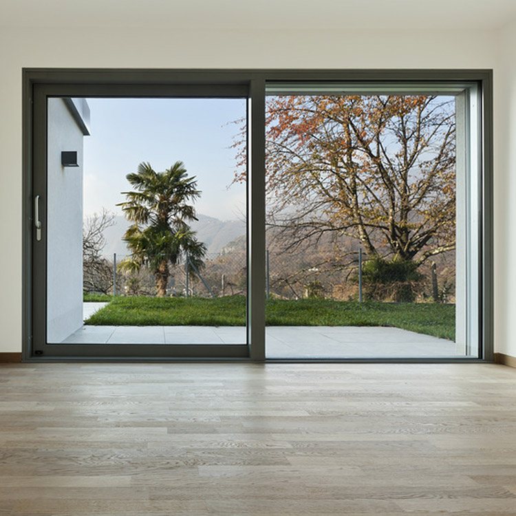 double patio doors