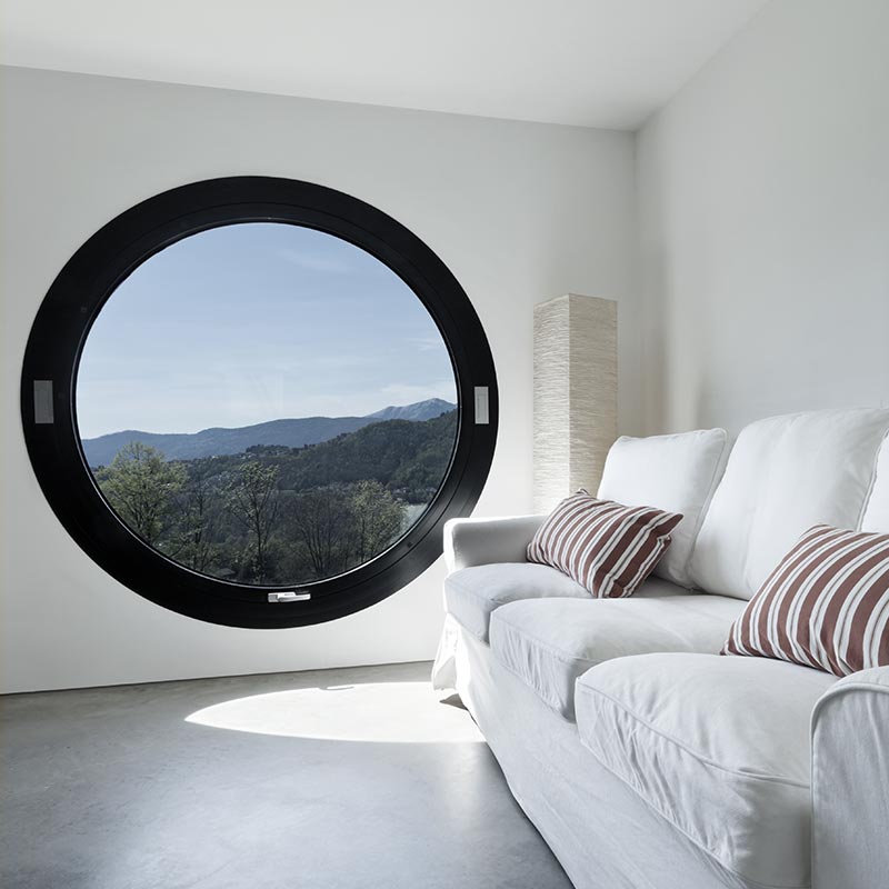 Round Window In Great Modern Design, Round Window That Opens