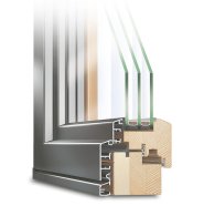 Eco Idealu Holz-Alu Fensterprofil