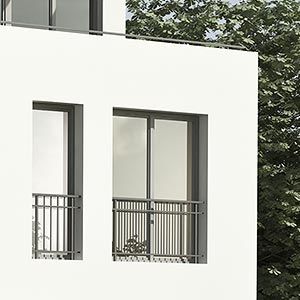 floor to ceiling windows