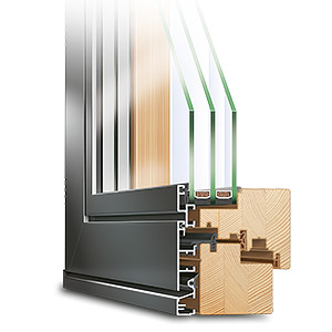 Plano Holz Aluminium Fenster